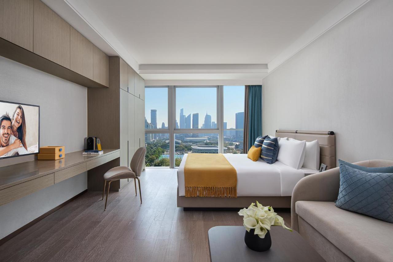 Star Residence Icc Guangzhou Bagian luar foto